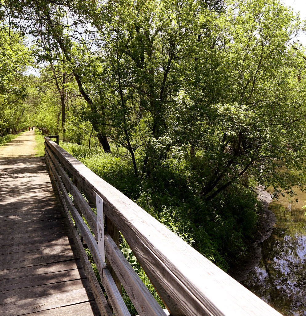 Jane addams Trail bridge